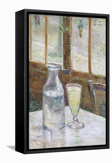 Café Table with Absinth, 1887-Vincent van Gogh-Framed Premier Image Canvas