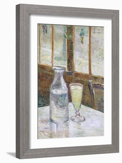 Café Table with Absinth, 1887-Vincent van Gogh-Framed Giclee Print