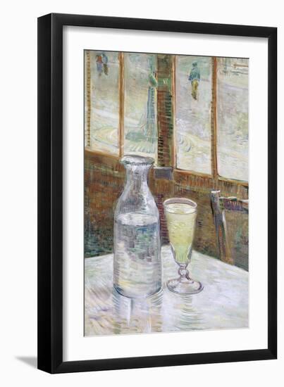 Café Table with Absinth, 1887-Vincent van Gogh-Framed Giclee Print