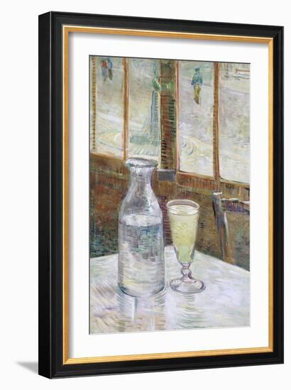 Café Table with Absinth, 1887-Vincent van Gogh-Framed Giclee Print