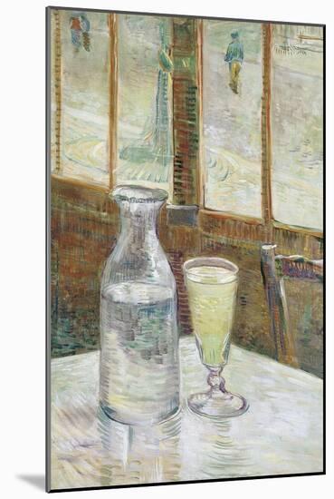 Cafe Table with Absinthe, 1887-Vincent van Gogh-Mounted Giclee Print