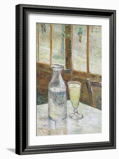 Cafe Table with Absinthe, 1887-Vincent van Gogh-Framed Giclee Print