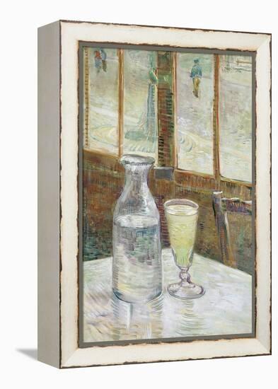 Cafe Table with Absinthe, 1887-Vincent van Gogh-Framed Premier Image Canvas