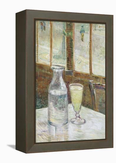 Cafe Table with Absinthe, 1887-Vincent van Gogh-Framed Premier Image Canvas