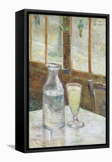 Cafe Table with Absinthe, 1887-Vincent van Gogh-Framed Premier Image Canvas