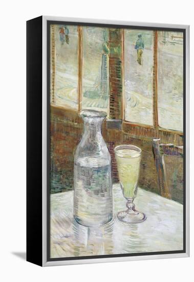 Cafe Table with Absinthe, 1887-Vincent van Gogh-Framed Premier Image Canvas