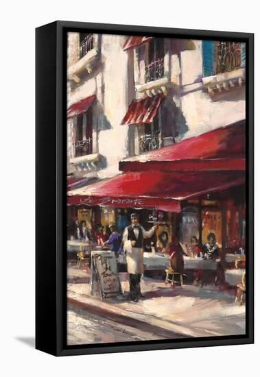 Café Toulouse-Brent Heighton-Framed Stretched Canvas