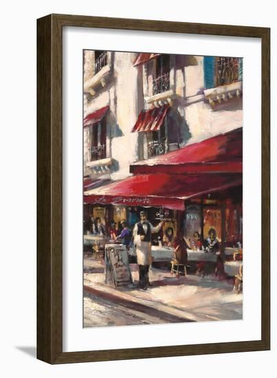 Café Toulouse-Brent Heighton-Framed Art Print