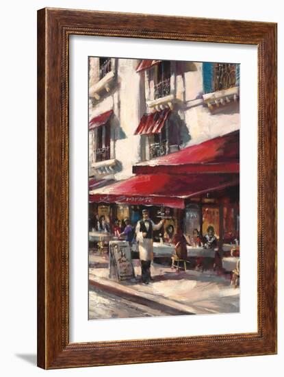 Café Toulouse-Brent Heighton-Framed Art Print