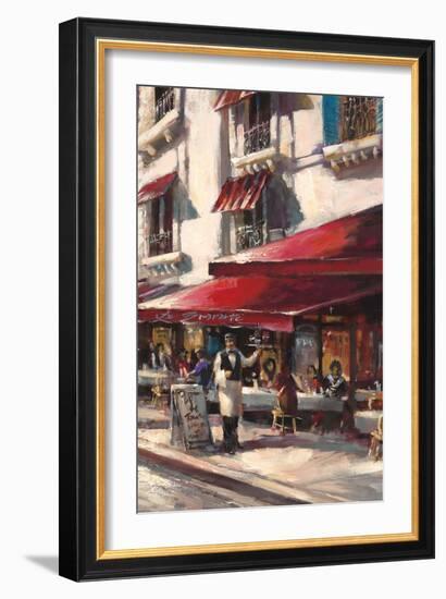 Café Toulouse-Brent Heighton-Framed Art Print