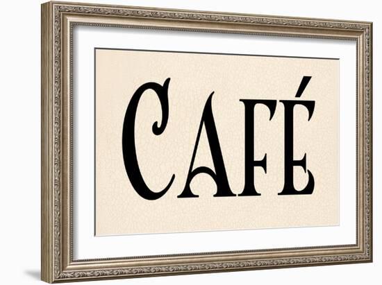 Cafe V-N. Harbick-Framed Art Print