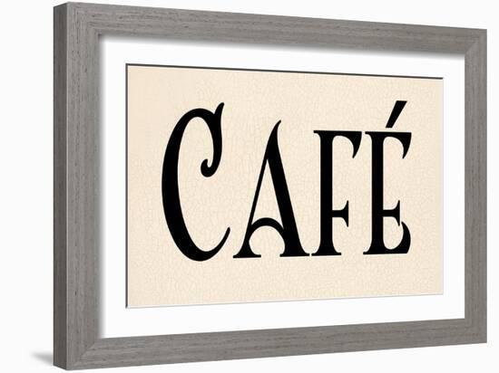 Cafe V-N. Harbick-Framed Art Print