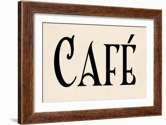 Cafe V-N. Harbick-Framed Art Print