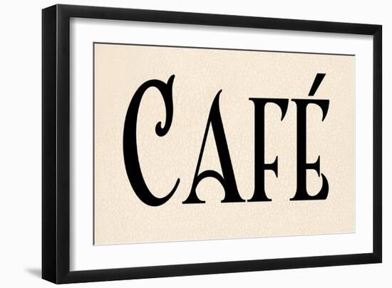 Cafe V-N. Harbick-Framed Art Print