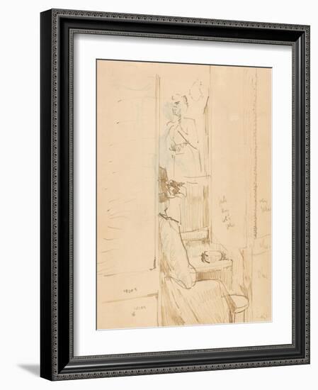 Café Vernet-Walter Richard Sickert-Framed Giclee Print