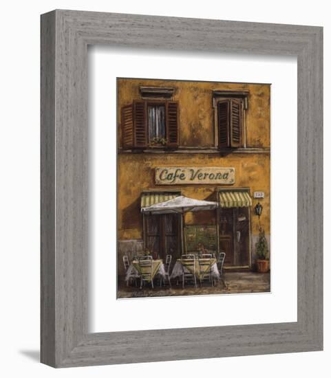 Cafe Verona-Malcolm Surridge-Framed Giclee Print