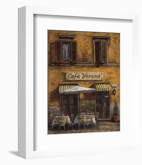 Cafe Verona-Malcolm Surridge-Framed Giclee Print