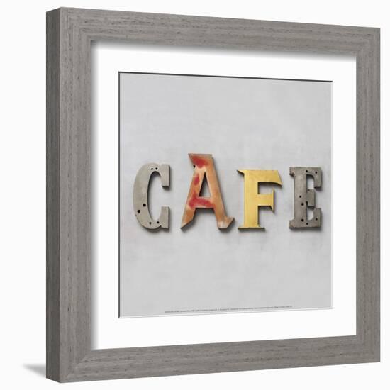 Café-Louis Gaillard-Framed Art Print