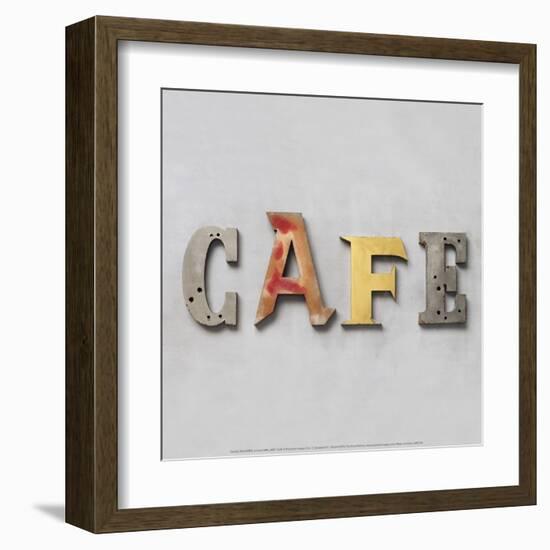 Café-Louis Gaillard-Framed Art Print