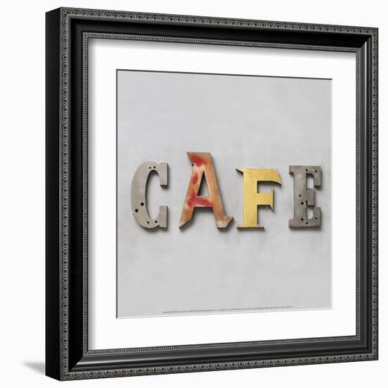 Café-Louis Gaillard-Framed Art Print