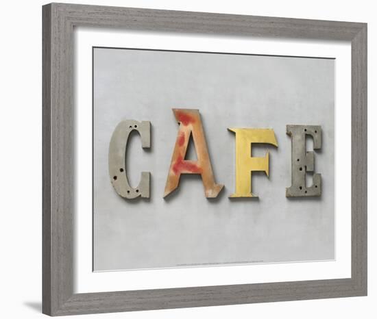 Café-Louis Gaillard-Framed Art Print