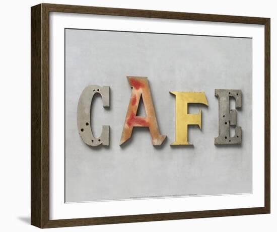 Café-Louis Gaillard-Framed Art Print