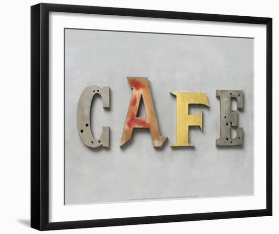 Café-Louis Gaillard-Framed Art Print