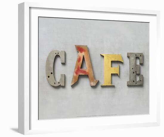 Café-Louis Gaillard-Framed Art Print