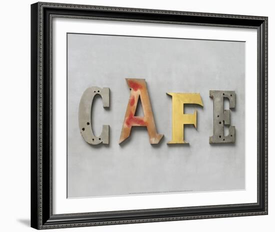 Café-Louis Gaillard-Framed Art Print