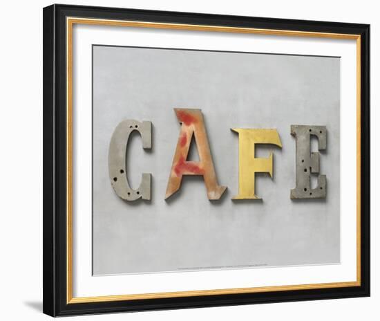 Café-Louis Gaillard-Framed Art Print