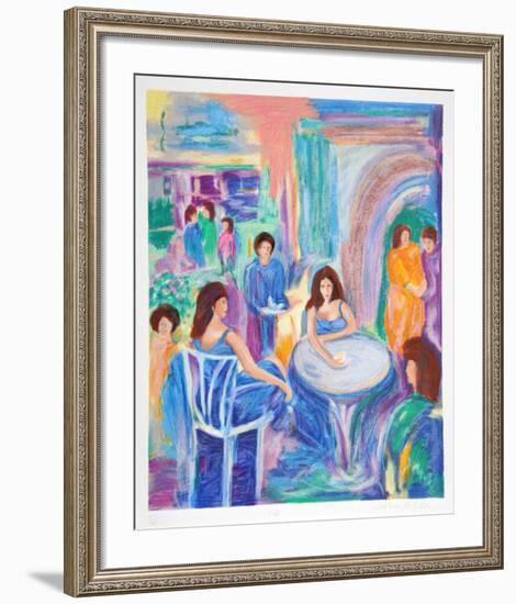 Cafe-William Creighton-Framed Collectable Print