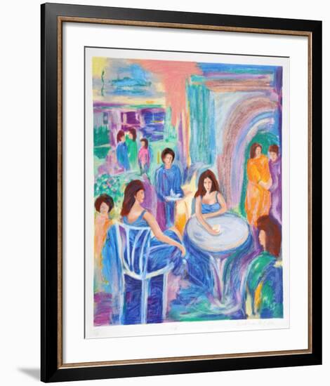 Cafe-William Creighton-Framed Collectable Print