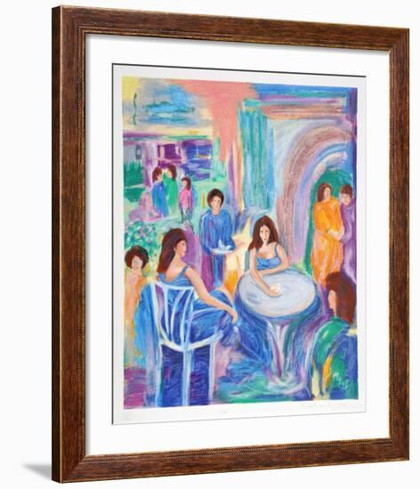 Cafe-William Creighton-Framed Collectable Print
