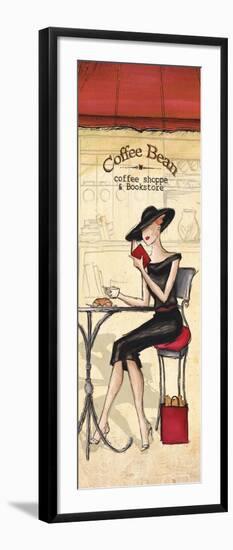 Cafe-Andrea Laliberte-Framed Art Print