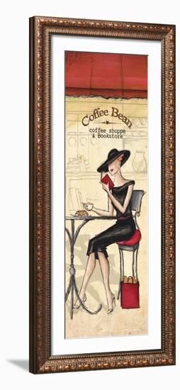 Cafe-Andrea Laliberte-Framed Art Print