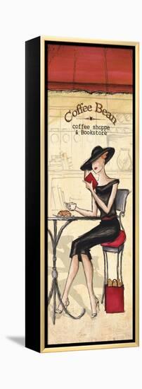 Cafe-Andrea Laliberte-Framed Stretched Canvas
