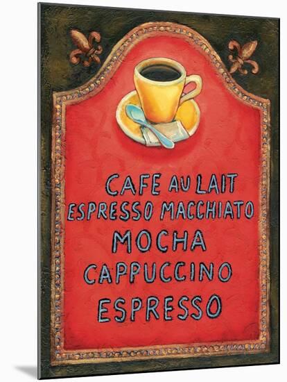 Cafe-Will Rafuse-Mounted Art Print