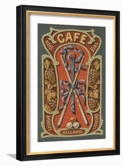 Café-null-Framed Giclee Print