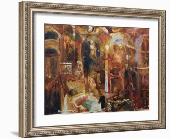 Café-Georgi Bogdanovich Yakulov-Framed Giclee Print