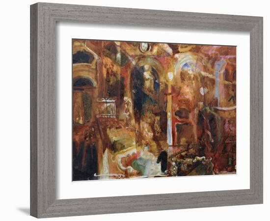 Café-Georgi Bogdanovich Yakulov-Framed Giclee Print