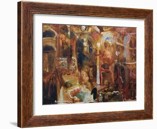 Café-Georgi Bogdanovich Yakulov-Framed Giclee Print