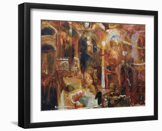 Café-Georgi Bogdanovich Yakulov-Framed Giclee Print