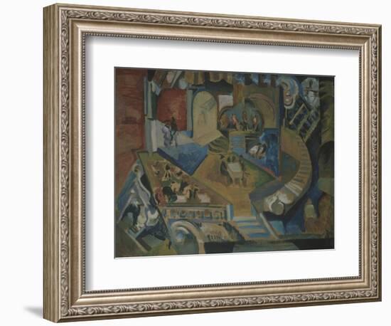 Café-Georgi Bogdanovich Yakulov-Framed Giclee Print