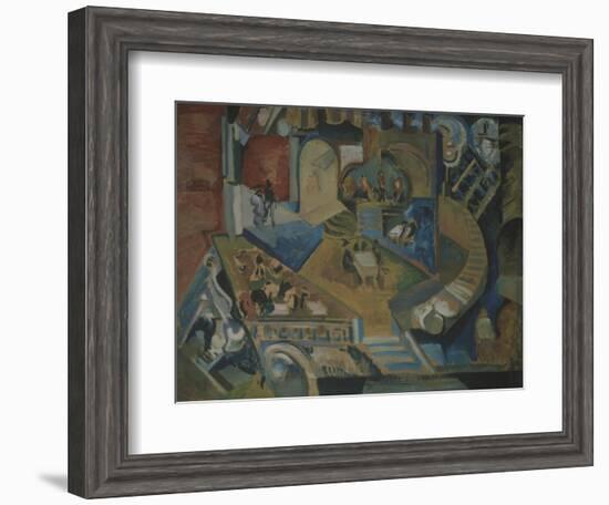 Café-Georgi Bogdanovich Yakulov-Framed Giclee Print