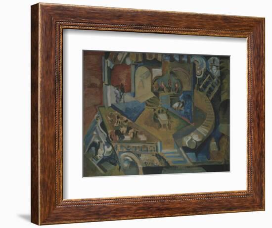 Café-Georgi Bogdanovich Yakulov-Framed Giclee Print