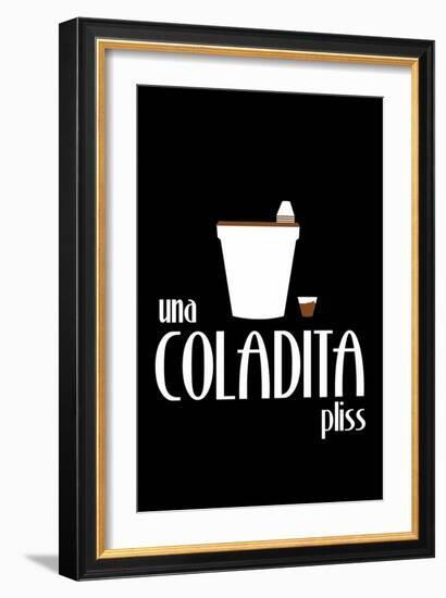 Cafecito 2 Annimo-null-Framed Art Print