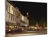 Cafes and Restaurants at the Grote Markt (Big Market) Square at Night, Breda, Noord-Brabant, Nether-Stuart Forster-Mounted Photographic Print