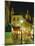 Cafes and Street at Night, Montmartre, Paris, France, Europe-Roy Rainford-Mounted Photographic Print