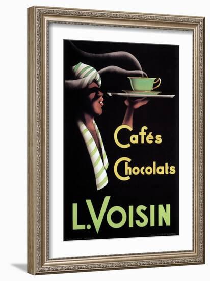 Cafes Chocolats L. Voisin-Noel Saunier-Framed Art Print