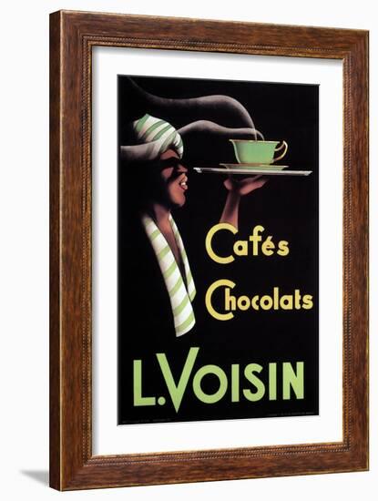 Cafes Chocolats L. Voisin-Noel Saunier-Framed Art Print